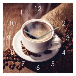 Wanduhr Multicolor 20/20/3,1 cm