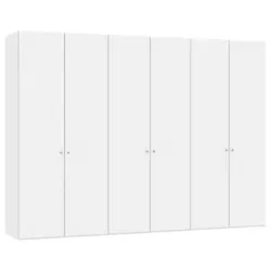 Dreht&uuml;renschrank in Wei&szlig;