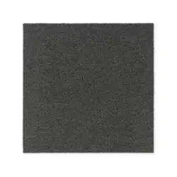 Teppichfliese Moscow 50/50 cm in Dunkelgrau