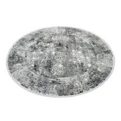 Webteppich 200/200 cm Avignon Dunkelgrau