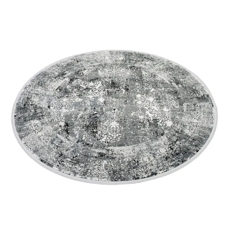 Webteppich 200/200 cm Avignon Dunkelgrau