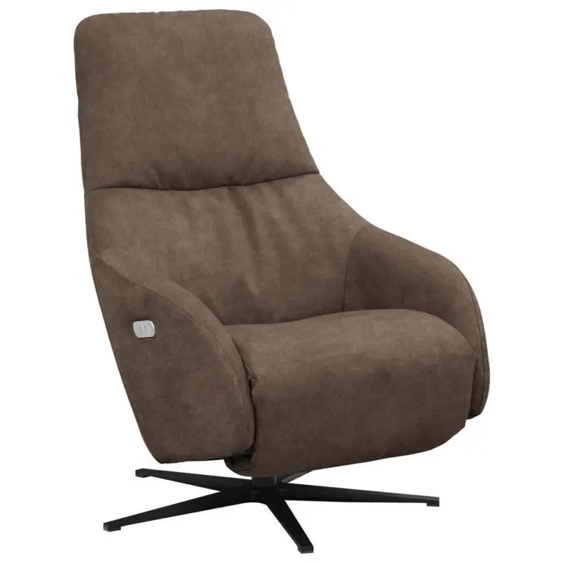 Relaxsessel in Textil Braun