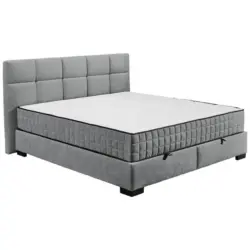 Boxbett 160/200 cm in Anthrazit