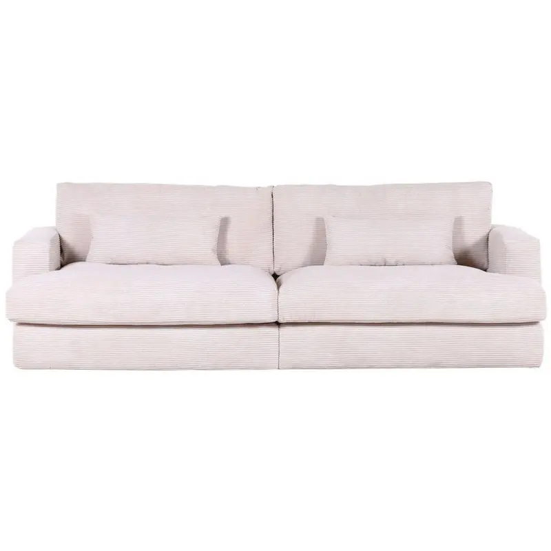 Bigsofa in Cord Creme