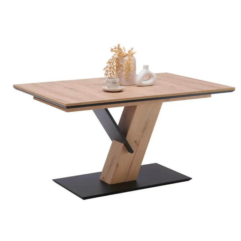 Esstisch in Holzwerkstoff 140-220/90/76 cm