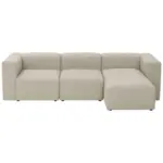 XXXLutz Lauterach - Ihr M&ouml;belhaus bei Bregenz Ecksofa in Flachgewebe Creme