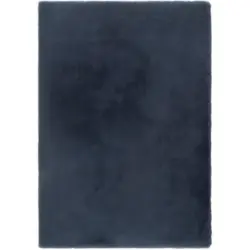 Hochflorteppich 160/230 cm Silky Haven Dunkelgrau