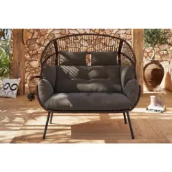 Gartenmuschel 146/136/83 cm