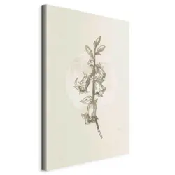 Leinwandbild Abstraktes, Blumen 40/60/1,2 cm