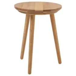 Hocker in Holz Eichefarben