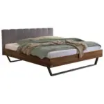 XXXLutz Lauterach - Ihr M&ouml;belhaus bei Bregenz Bett 140/200 cm in Anthrazit, Nussbaumfarben