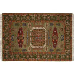 Orientteppich 250/350 cm Schirwan Green Mintgr&uuml;n