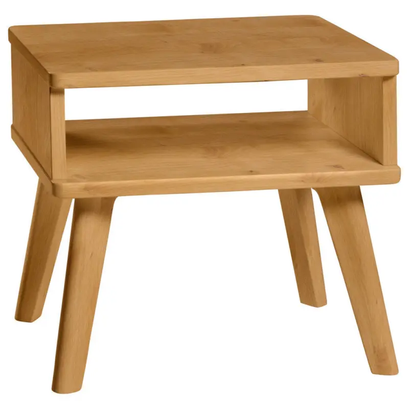 Nachtk&auml;stchen in massiv Wildeiche Wildeiche