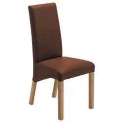 Stuhl Beinauswahl, Stoffauswahl Lederlook