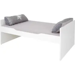 Bett 120/200 cm in Wei&szlig;