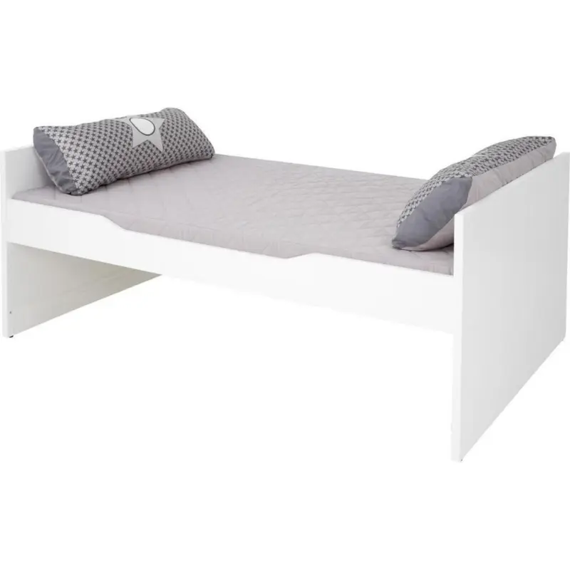 Bett 120/200 cm in Wei&szlig;