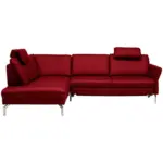 XXXLutz Lauterach - Ihr M&ouml;belhaus bei Bregenz Ecksofa Beldomo premium in Echtleder Rot 220/284 cm
