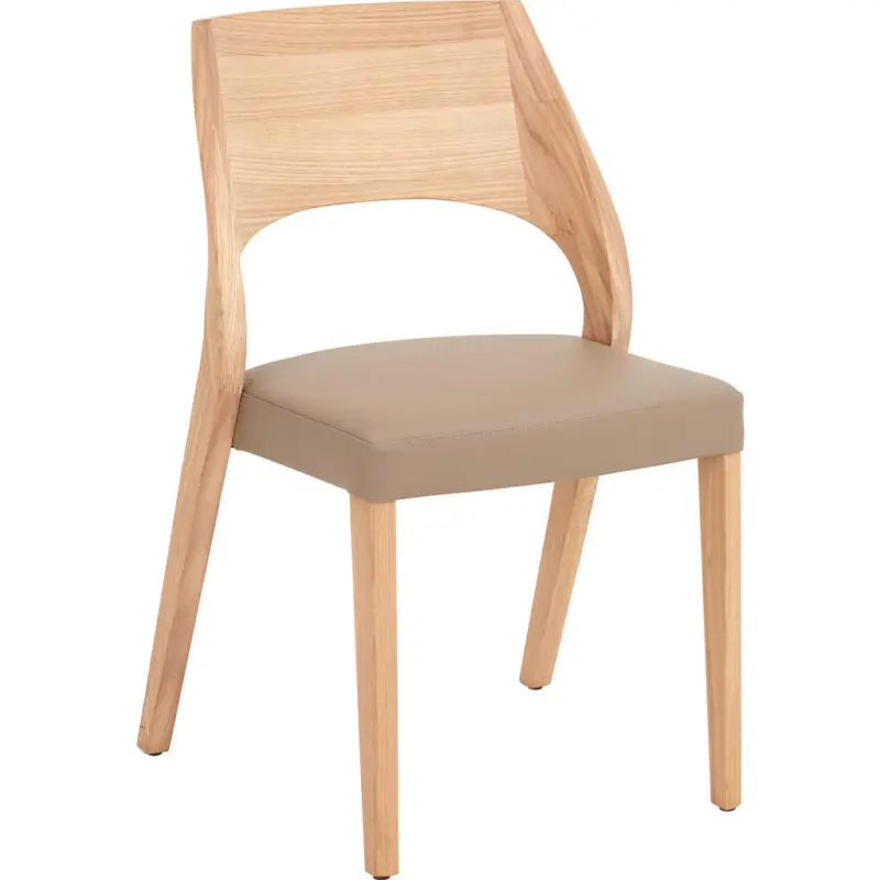 Stuhl Lederauswahl, Typenauswahl, stapelbar Echtleder