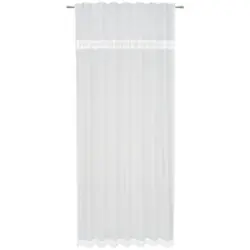 Kombivorhang halbtransparent