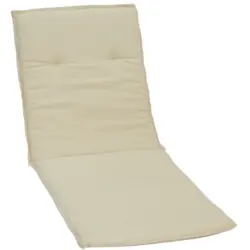 Liegenauflage in Beige Uni