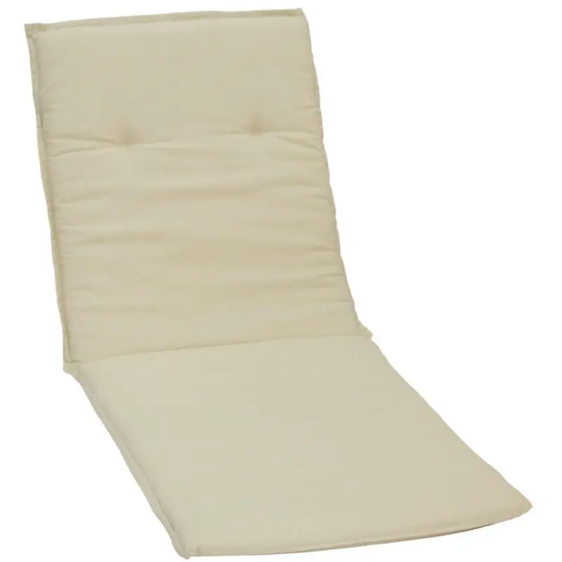 Liegenauflage in Beige Uni