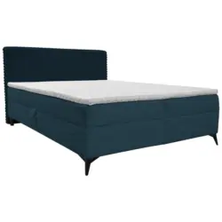 Boxbett 160/200 cm in Blau