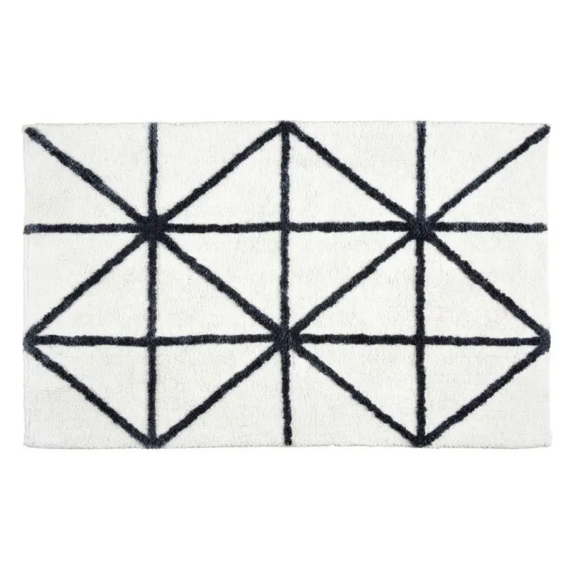 Badteppich Wei&szlig; 67/110 cm