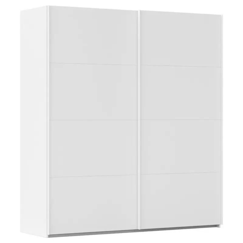 Schwebet&uuml;renschrank in Wei&szlig;