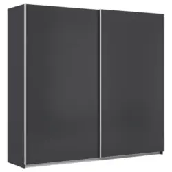 Schwebet&uuml;renschrank in Grau