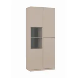 Vitrine in Taupe