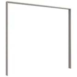 Passepartoutrahmen 228/213/12 cm