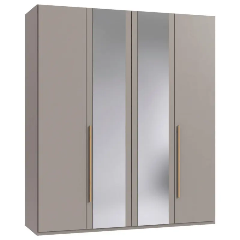 Dreht&uuml;renschrank in Kaschmir, Eiche Artisan