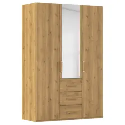 Dreht&uuml;renschrank in Eichefarben