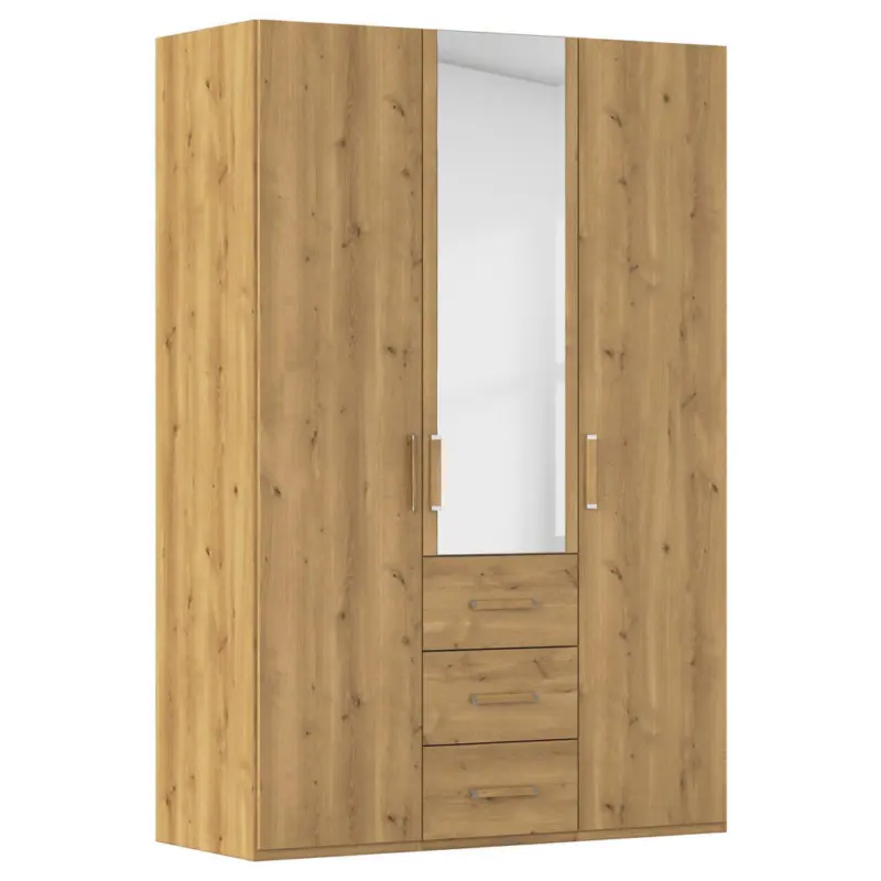 Dreht&uuml;renschrank in Eichefarben