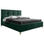 XXXLutz Lauterach - Ihr M&ouml;belhaus bei Bregenz Polsterbett Lattenrost, Bettkasten Dunkelgr&uuml;n 160/200 cm