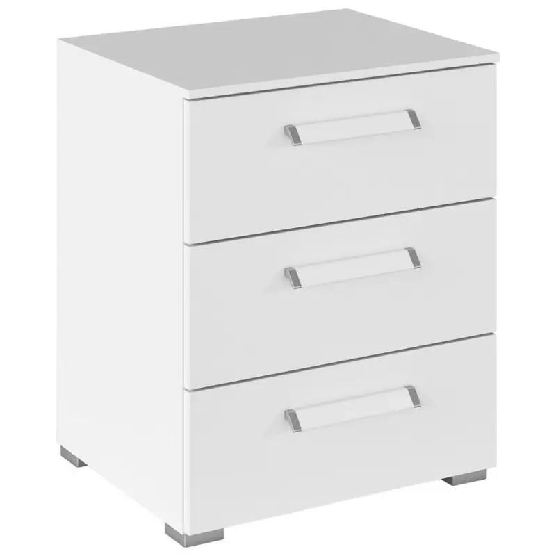 Nachtk&auml;stchen 50/61/42 cm in Wei&szlig;