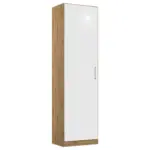 XXXLutz Lauterach - Ihr M&ouml;belhaus bei Bregenz Dreht&uuml;renschrank in Eiche Artisan, Wei&szlig; Hochglanz