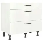 XXXLutz Lauterach - Ihr M&ouml;belhaus bei Bregenz Kochfeldumbauschrank 90/87/56 cm in Wei&szlig; Hochglanz