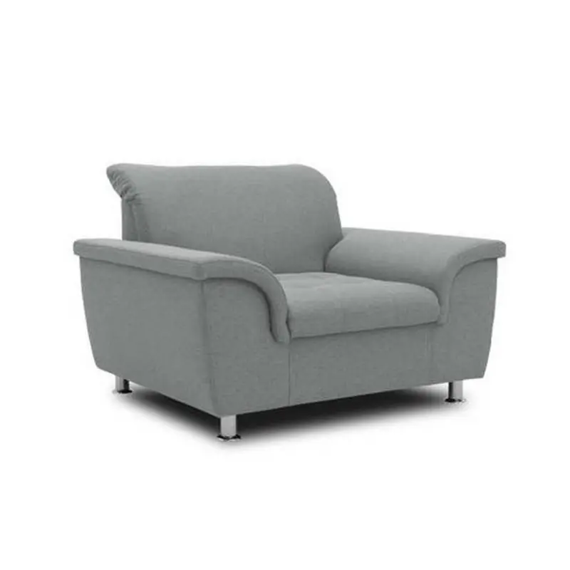 Sessel in Webstoff Grau