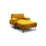 XXXLutz Lauterach - Ihr M&ouml;belhaus bei Bregenz Sesselset in Samt Gelb