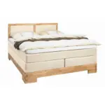 XXXLutz Lauterach - Ihr M&ouml;belhaus bei Bregenz Boxspringbett 180/200 cm in Eichefarben, Beige