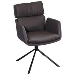 Armlehnstuhl Stoffauswahl, Sitzfl&auml;che 360&deg; drehbar Mikrofaser