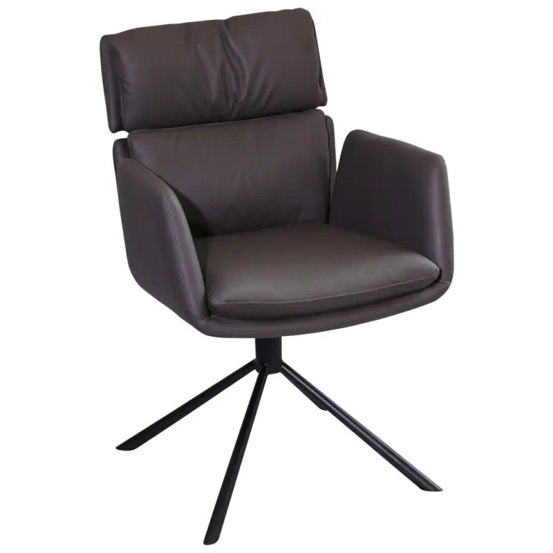 Armlehnstuhl Stoffauswahl, Sitzfl&auml;che 360&deg; drehbar Mikrofaser