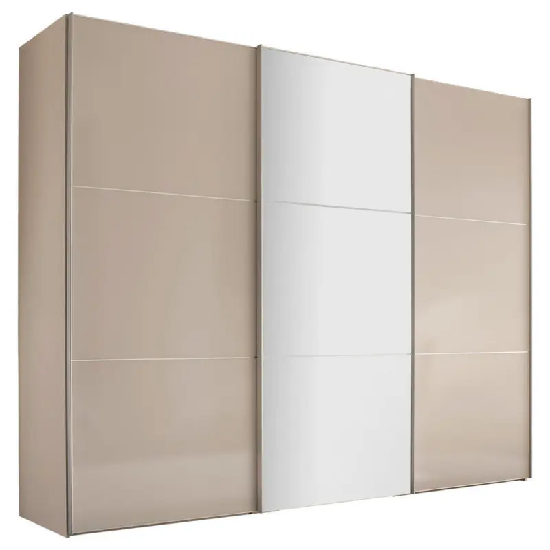 Schwebet&uuml;renschrank in Sandfarben