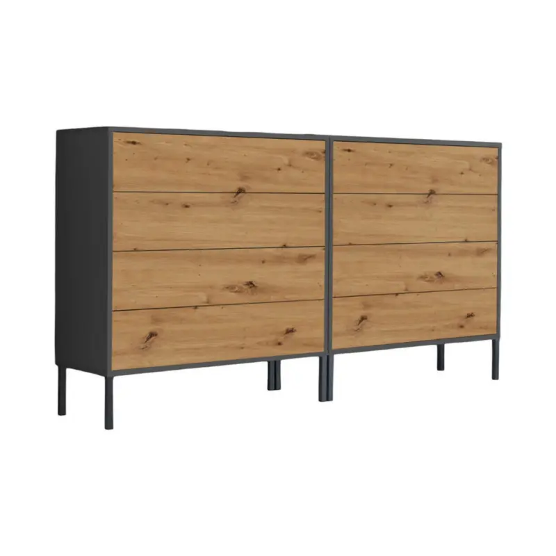 Sideboard Mailand Set 1 + MF in 158/86/33 cm