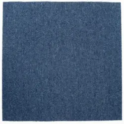 Teppichfliese Astra Stripe 81 50/50 cm in Dunkelblau