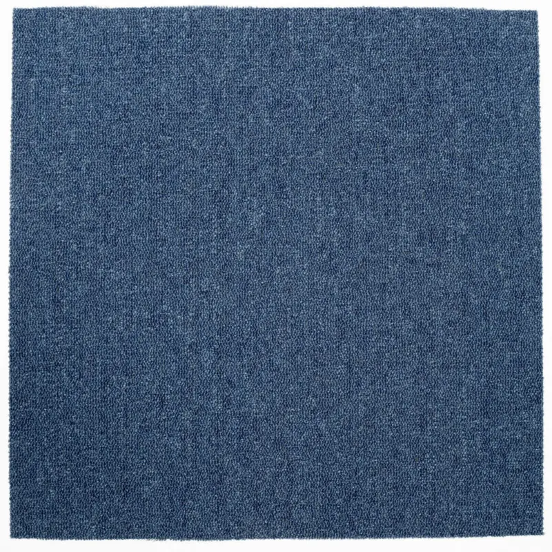 Teppichfliese Astra Stripe 81 50/50 cm in Dunkelblau