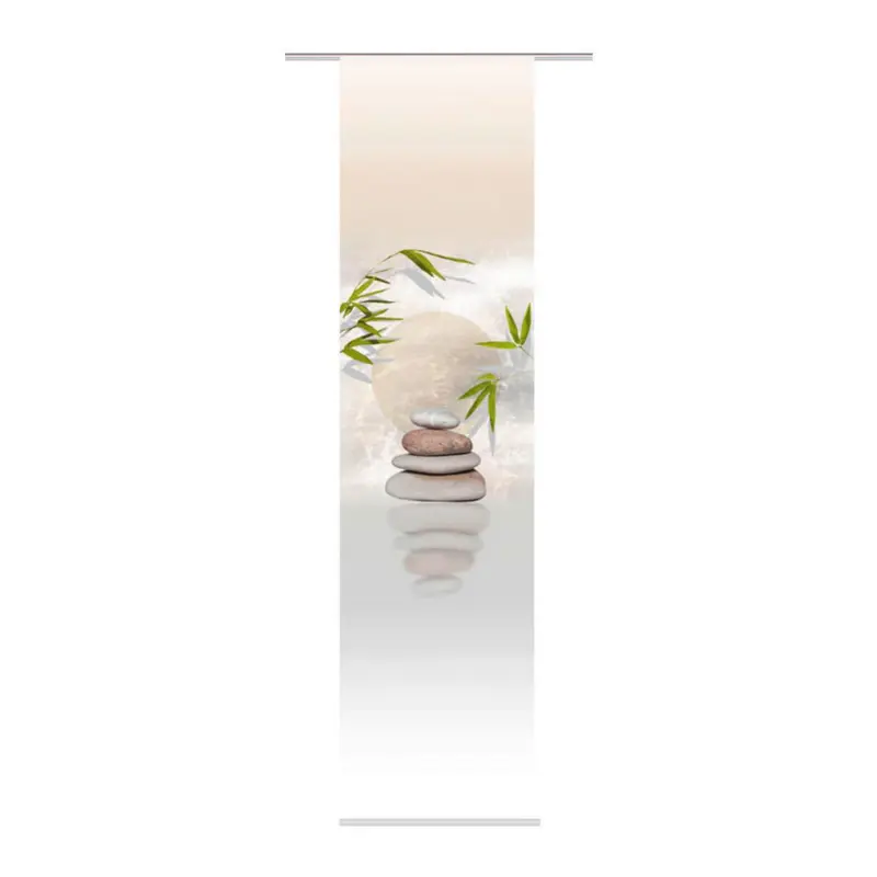 Fl&auml;chenvorhang in Naturfarben blickdicht