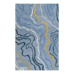 XXXLutz Lauterach - Ihr M&ouml;belhaus bei Bregenz Flachwebeteppich 70/140 cm Drive Blau, Gelb, Hellblau