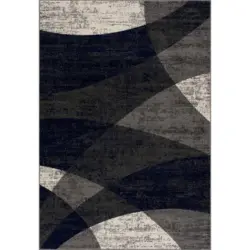 Vintage-Teppich 120/170 cm Vintage Creme, Grau, Graublau